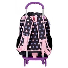 Mochila Escolar Roll Road The time is now Dos Compartimentoscon carro