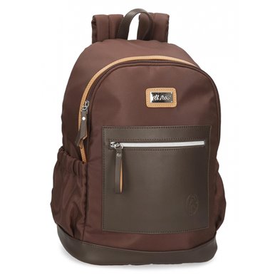 Mochila Porta Ordenador El Potro Chic Marrón