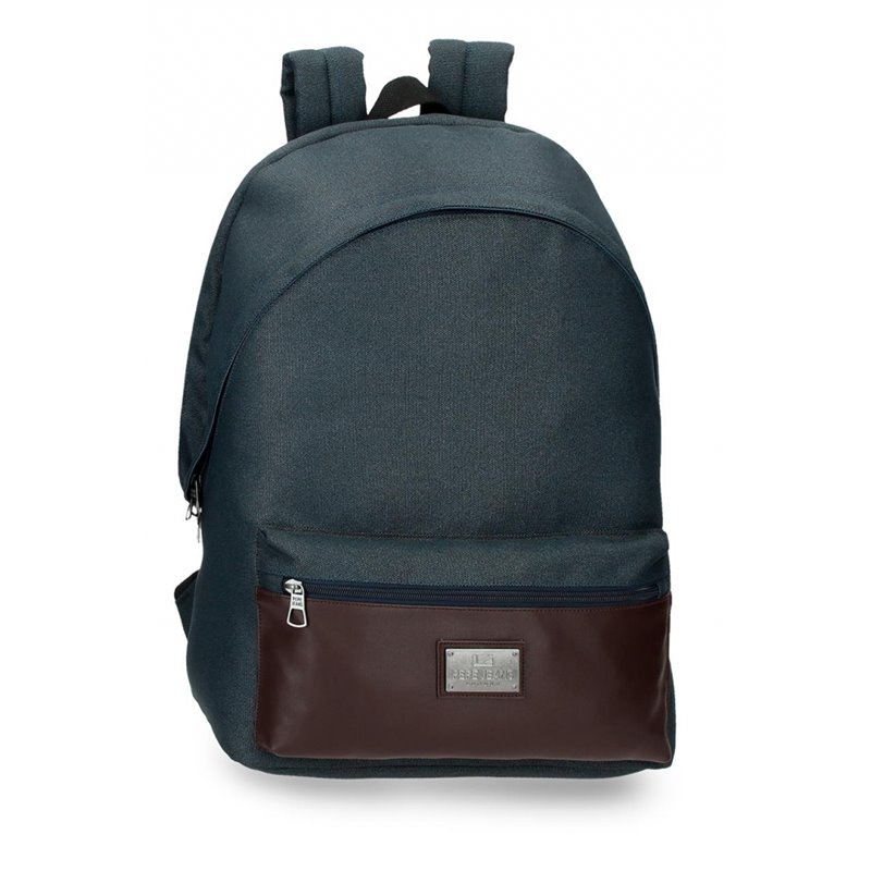 Mochila portaordenador dos compartimentos Pepe Jeans Scratch Denim