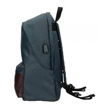 Mochila portaordenador dos compartimentos Pepe Jeans Scratch Denim