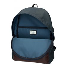 Mochila portaordenador dos compartimentos Pepe Jeans Scratch Denim
