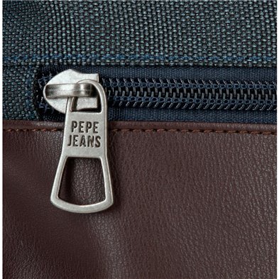 Mochila portaordenador dos compartimentos Pepe Jeans Scratch Denim
