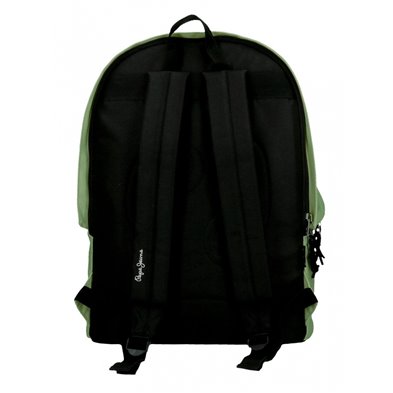 Mochila portaordenador dos compartimentos Pepe Jeans Aris Colorful Verde Claro