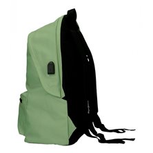 Mochila portaordenador dos compartimentos Pepe Jeans Aris Colorful Verde Claro