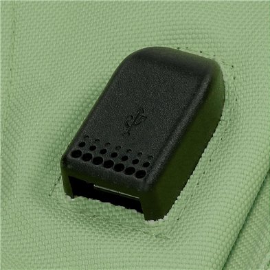 Mochila portaordenador dos compartimentos Pepe Jeans Aris Colorful Verde Claro