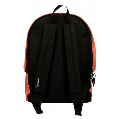 Mochila portaordenador dos compartimentos Pepe Jeans Aris Evergreen Naranja