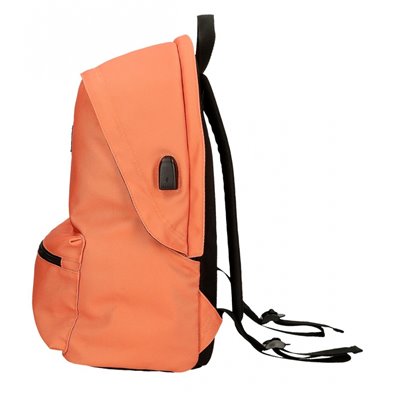 Mochila portaordenador dos compartimentos Pepe Jeans Aris Evergreen Naranja