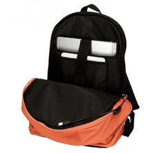 Mochila portaordenador dos compartimentos Pepe Jeans Aris Evergreen Naranja