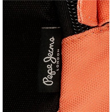 Mochila portaordenador dos compartimentos Pepe Jeans Aris Evergreen Naranja