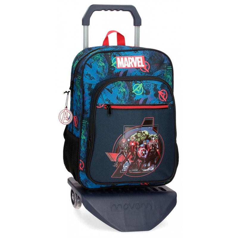 Mochila Marvel on the Warpath con carro