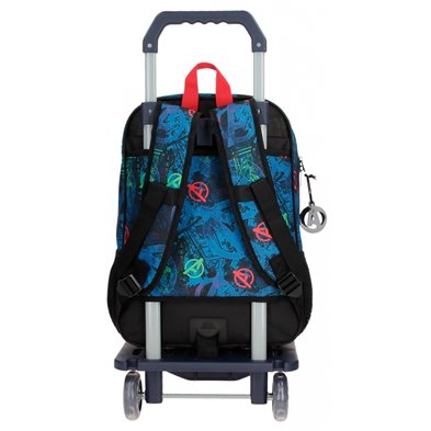 Mochila Marvel on the Warpath con carro