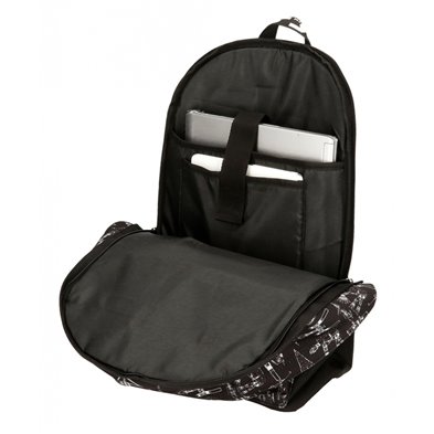 Mochila Escolar Star Wars Space Mission 44cm con portaordenador