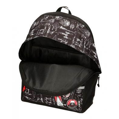 Mochila Escolar Star Wars Space Mission 44cm con portaordenador