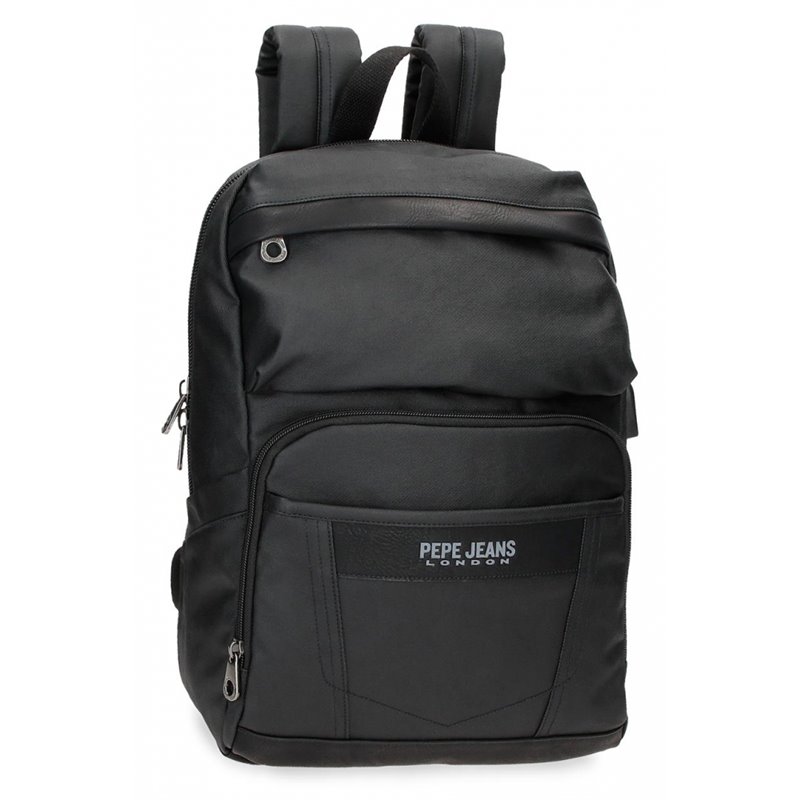Mochila Portaordenador Pepe Jeans Paxton 12´´ Negro