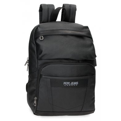 Mochila Portaordenador Pepe Jeans Paxton 12´´ Negro