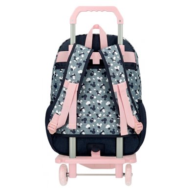Mochila Portaordenador 42cm Mickey Denim con carro