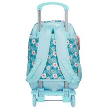Mochila Escolar Movom Never Stop Dreaming Dos Compartimentos con carro