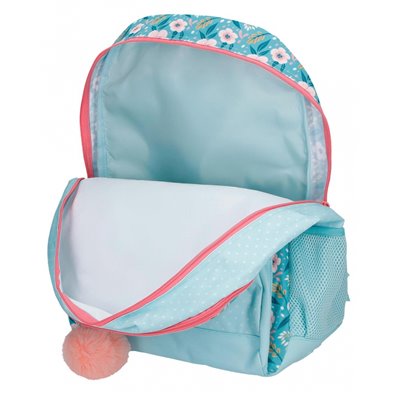 Mochila Escolar Movom Never Stop Dreaming Dos Compartimentos con carro