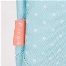 Mochila Escolar Movom Never Stop Dreaming Dos Compartimentos con carro