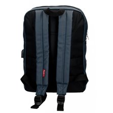 Mochila Portaordenador Pepe Jeans Court 15,6´´ dos compartimentos Azul marino