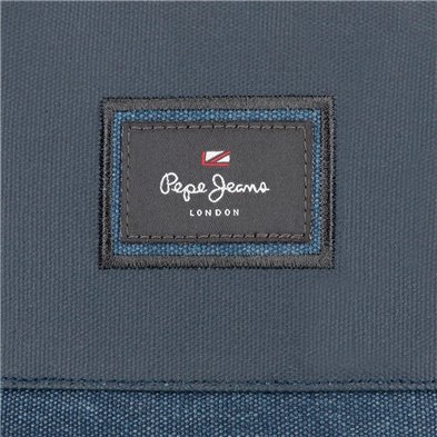 Mochila Portaordenador Pepe Jeans Court 15,6´´ dos compartimentos Azul marino