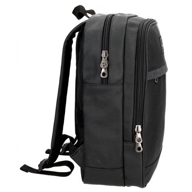 Mochila Portaordenador Pepe Jeans Court 15,6´´ dos compartimentos Negro