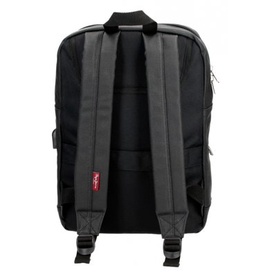 Mochila Portaordenador Pepe Jeans Court 15,6´´ dos compartimentos Negro