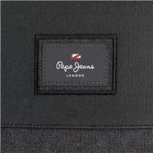 Mochila Portaordenador Pepe Jeans Court 15,6´´ dos compartimentos Negro