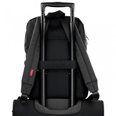 Mochila Portaordenador Pepe Jeans Court 15,6´´ dos compartimentos Negro