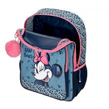 Mochila Escolar Minnie Make it Rain bows 42cm dos compartimentos con carro