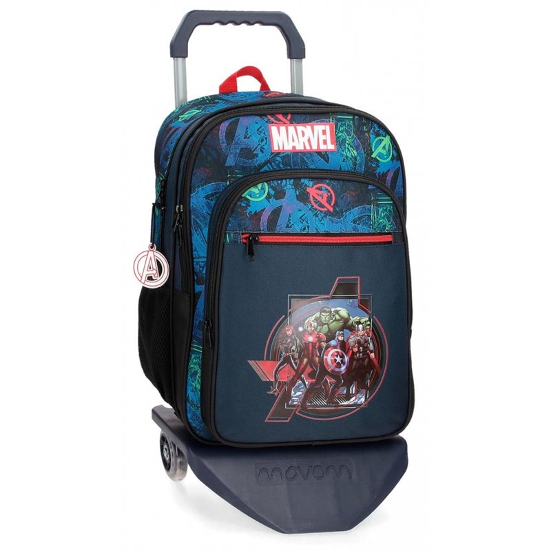 Mochila Marvel on the Warpath Dos compartimentos con carro