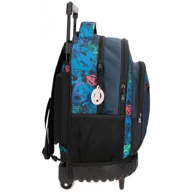 Mochila con dos ruedas Marvel on the Warpath dos compartimentos