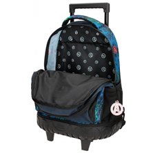 Mochila con dos ruedas Marvel on the Warpath dos compartimentos