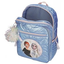 Mochila Frozen Seek Courage 40cm doble compartimento