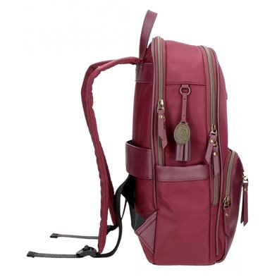 Mochila Porta Ordenador El Potro Lana Burdeos