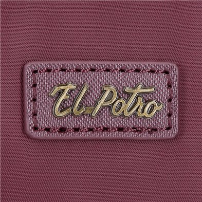 Mochila Porta Ordenador El Potro Lana Burdeos