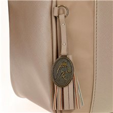 Mochila Porta Ordenador El Potro Lana Beige