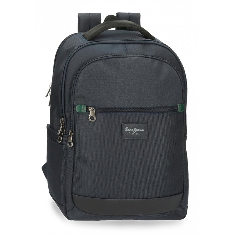 Mochila para portátil 15,6´´ Pepe Jeans Green Bay tres Compartimentos