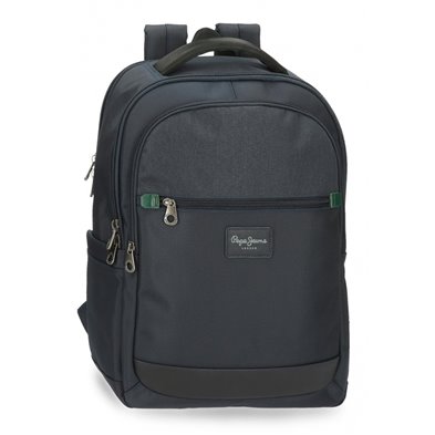 Mochila para portátil 15,6´´ Pepe Jeans Green Bay tres Compartimentos