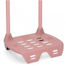 Carro Escolar Mini Roll Road Rosa