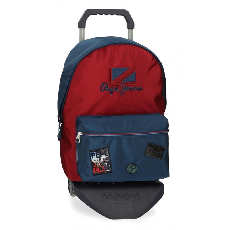 Mochila Pepe Jeans Chest 44cm con carro