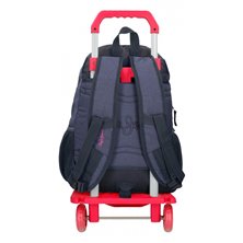 Mochila Pepe Jeans Bright Doble Cremallera con Carro