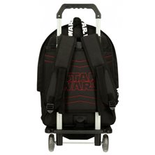 Mochila Escolar con portaordenador Star Wars Space Mission 44cm con carro