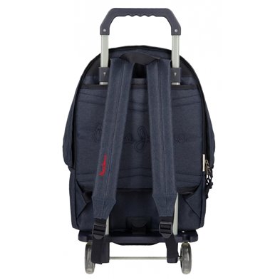 Mochila portaordenador Pepe Jeans Aidan dos compartimentos con carro