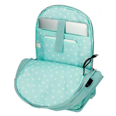 Mochila portaordenador Pepe Jeans Jane dos compartimentos con carro