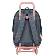 Mochila portaordenador Pepe Jeans Laila dos compartimentos con carro