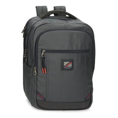 Mochila para portátil 15,6´´ Pepe Jeans Hackney tres Compartimentos