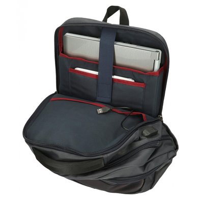 Mochila para portátil 15,6´´ Pepe Jeans Hackney tres Compartimentos