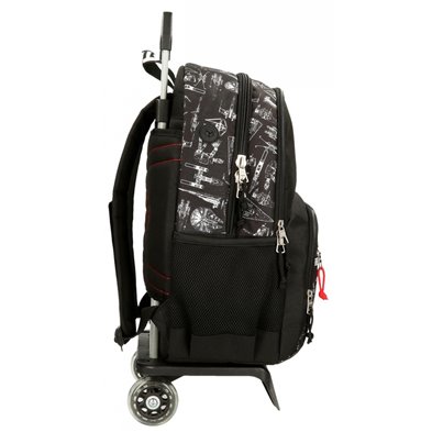 Mochila escolar Star Wars Space mission Doble Compartimento con carro
