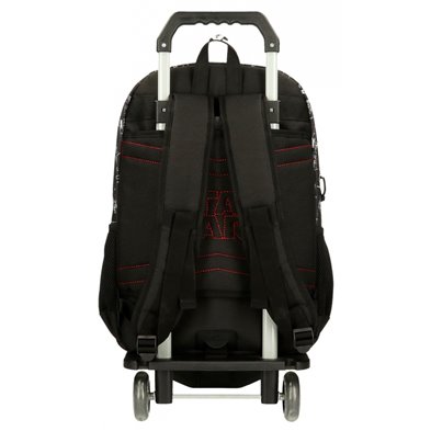 Mochila escolar Star Wars Space mission Doble Compartimento con carro